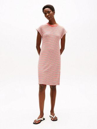 Tommy Hilfiger Ribbed Mini T-Shirt Dress