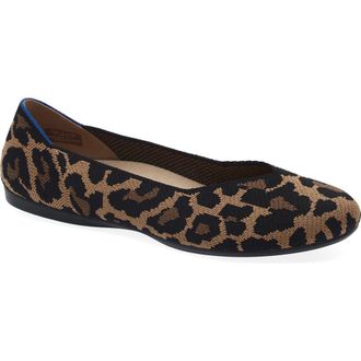 Rothy's The Daily Ballet Flat in Sable Spot at Nordstrom, Size 12.5
