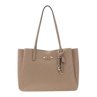 Guess Tote Bags, female, Beige, Size: ONE SIZE Anise Multi Comp Tote