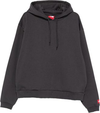 The North Face Red Box Hoodie - Heren - Outdoor shirts - Grijs - L - Katoen - Fitness