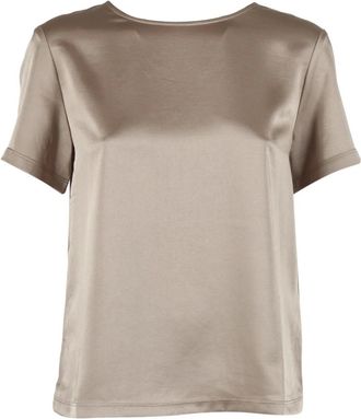 Max Mara Blouses, female, Beige, Size: XL Zona Top