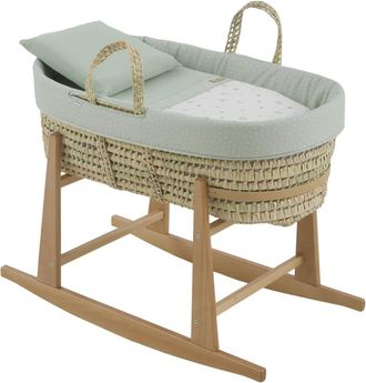 Cambrass Moises palma acolch+pata m.nat verde/natural 39x80x25 cm