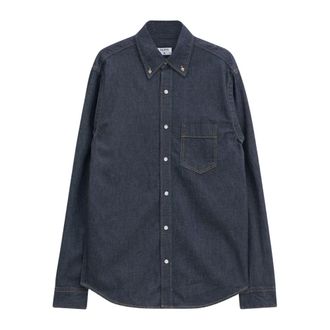 Filippa K Denim Shirts, male, Blue, XL, Classic Denim Shirt Rinse Finish