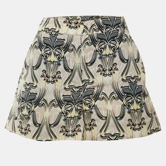 M Missoni Beige Printed Synthetic Shorts M