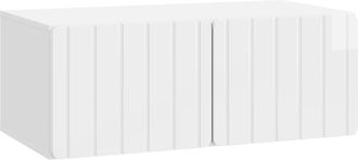 vidaXL Mueble De Tv De Pared 78,5 X 41 X 30 Cm Blanco Brillante Vidaxl