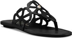 Stuart Weitzman Jasmine Cutout Sandal in Black at Nordstrom Rack, Size 5.5