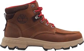 Timberland Trekkinglaarzen - Heren - Veterlaarzen - Bruin - 40 1/2 EU - Leer - Schoenen