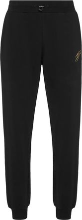 Plein Sport Pantaloni sportivi Label - Nero