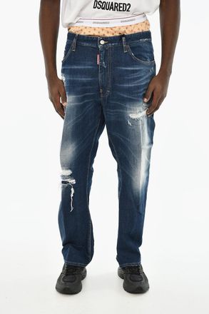 Dsquared2 Jeas Stonewashed Con Elastico in Vita 19cm Dsquared2