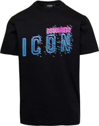 Dsquared2 Black Crew Neck T-Shirt