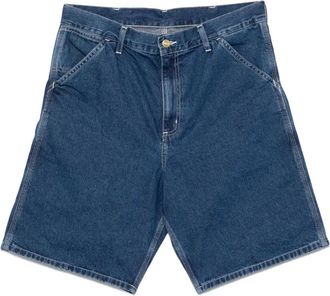 Carhartt Work in Progress Shorts denim Simple - Blu