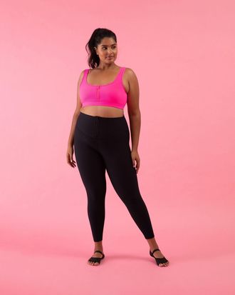 Bloch BLOCH Bloch Play Zip 7/8 Legging, Graphite