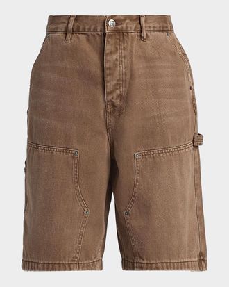 Ksubi Men & apos;s Stretch-Cotton Denim Shorts