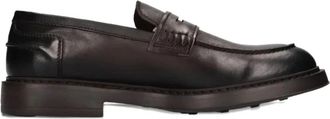 Doucal's Penny Moccasin - Heren - Loafers - Bruin - 40 EU - Leer - Schoenen