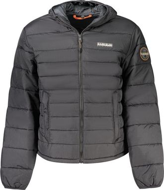 Napapijri Black Poliammide Mens Mens Jacket