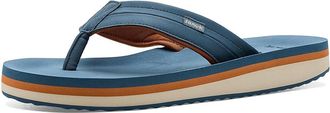 Sanuk Tiderush Mens Sandals Orian Blue : 10 D - Medium, Faux Leather