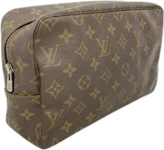 Louis Vuitton Pre-owned Mini Bags, female, Brown, Size: ONE SIZE Pre-owned Trousse Toilette 28