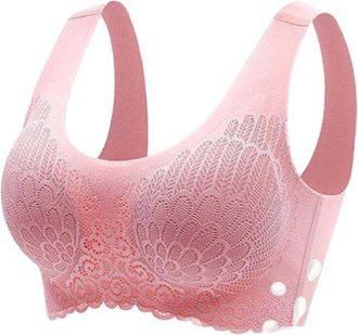 Generic Gym Bras Women Sports Bras Plus Size Sports Bras Seamless Comfortable Crop Top Soft Breathable Lingerie Ladies Bras Bralette Leisure Stretch Everyday 