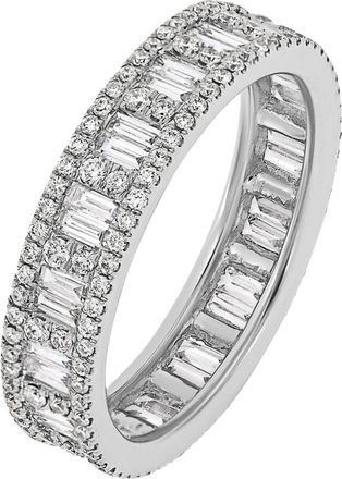 Bony Levy Gatsby 18K Gold Diamond Stacking Ring in 18K White Gold at Nordstrom Rack, Size 6.5
