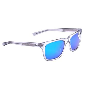 Costa Tybee Blue Mirror Polarized Glass Square Mens Sunglasses 6S2003 200302 55