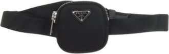 Prada Pre-owned Belt Bags, female, Black, Size: ONE SIZE Pre-owned Nylon prada-bags