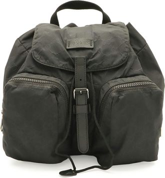 Gucci Black Nylon Backpack (Pre-Owned)