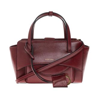 Hidesins Tassen, Dames, Rood, ONE Size, Leer, Flap Small Bag