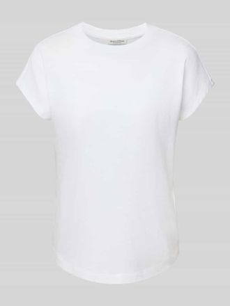 Marc O'Polo Regular Fit T-Shirt aus reiner Baumwolle in Weiss, Gr&ouml;&szlig;e S