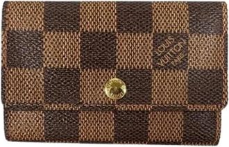 Louis Vuitton Pre-owned Damier Keycase - Dames - Vintage Accessoires - Bruin - ONE Size - Vintage