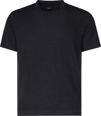 Fedeli Short Sleeve Linen T-Shirt
