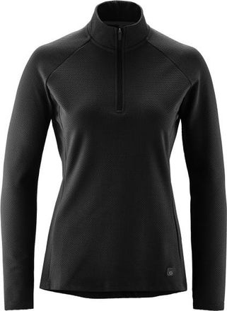 Gonso Essential Jersey Longsleeve Therm Velotrikot f&uuml;r Damen | schwarz