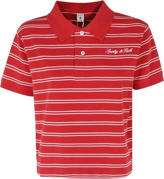 Sporty & Rich Donna, Top, Rosso, M, new