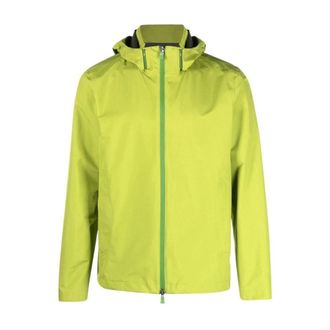 Herno Light Jackets, male, Green, Size: XL Paclite Bomber Goretex Laminar Jacket