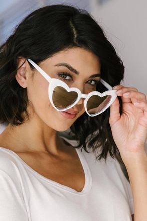 Anarchy Street Love For All Sunglasses In White