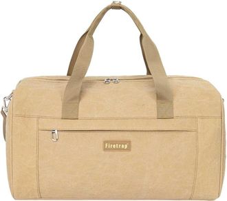 Firetrap Kraftpapier Reisdraagtas (Beige)