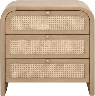 Essentials For Living Cannes 3-Drawer Nightstand