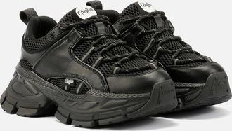 Buffalo Womens Buffalo Saturn Lace Womens Black Trainers - Size: UK 7 / eu 41 / us 10