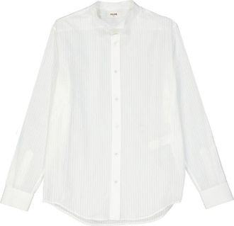 Celine White Cotton Dress Mens Shirt