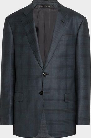 Giorgio Armani Men & apos;s Soft Wool-Cashmere Sport Coat
