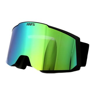 100% Fitness, unisex, Zwart, ONE Size, Snowcraft S Goggle