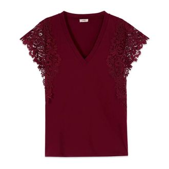 Oltre Mujer, Blusas y Camisas, Rojo, Talla: L