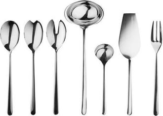 Mepra Linea Serving Set - 7 Pieces in Silver at Nordstrom