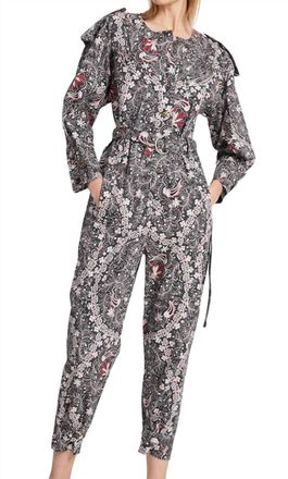 Maria Cher Leon Irene Jumpsuit In Black