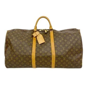 Louis Vuitton Pre-owned Weekend Bags, unisex, Brown, Size: ONE SIZE Pre-owned Boston Bag