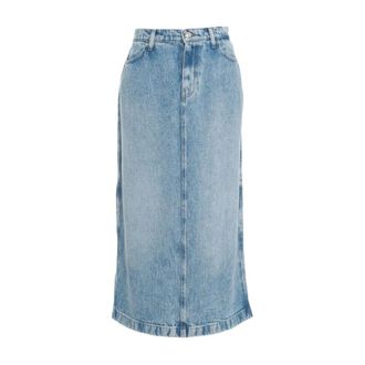 7 For All Mankind Denim Skirt - female - 7 For All Mankind - Denim Skirts - Blue - W25 - Skirts