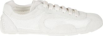 Prada Schoenen, Dames, Wit, 36 1/2 EU, Su&egrave;de, Montecarlo Sneakers