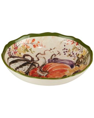 Certified International Harvest Morning Serving Bowl