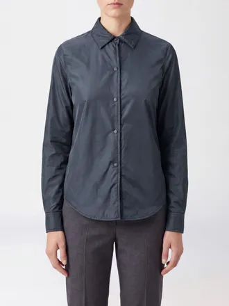Aspesi Camicia imbottita a maniche lunghe in tessuto tecnico stretch
