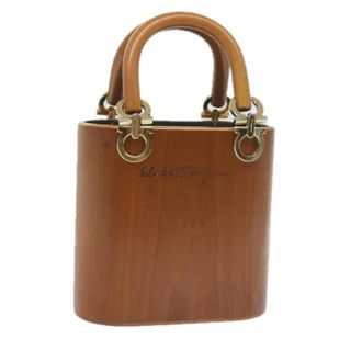 Ferragamo Pre-owned Fabric handbags - Dames - Vintage Handtas - Bruin - ONE Size - Vintage