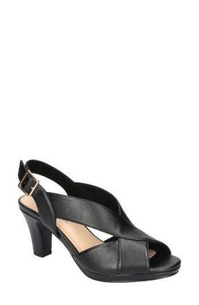 Easy Street Christy Sandal in Black at Nordstrom Rack, Size 6.5